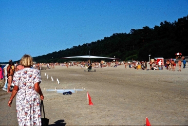  Landeplatz am Strand von Jurmala, Lettland